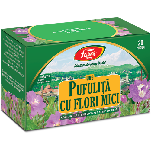 Ceai pufulita flori mici x 20 plicuri Fares Zephyr Labs [1]