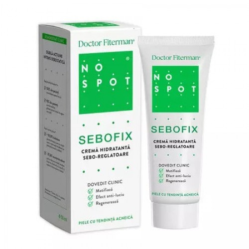 Dr. Fiterman No Spot Sebofix crema hidratanta seboreglatoare, 50ml Zephyr Labs [1]