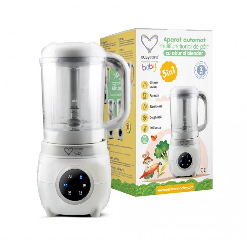 Easycare baby aparat automat multifunctional de gatit cu aburi si blender 5 in 1 Zephyr Labs [1]