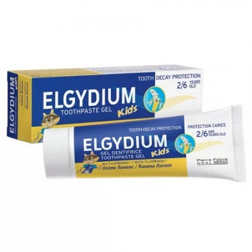 Elgydium pasta dinti kids cu aroma de banane, 50ml Zephyr Labs