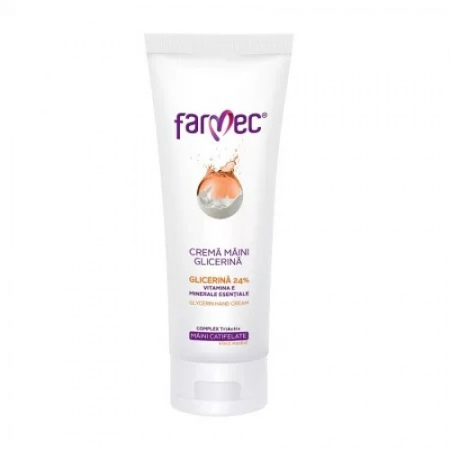Farmec crema de maini cu glicerina, 150ml (1670) Zephyr Labs