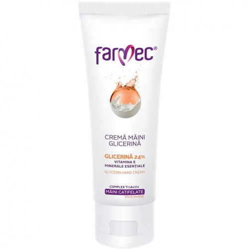 Farmec crema de maini cu glicerina si vitamina E 150ml Zephyr Labs [1]