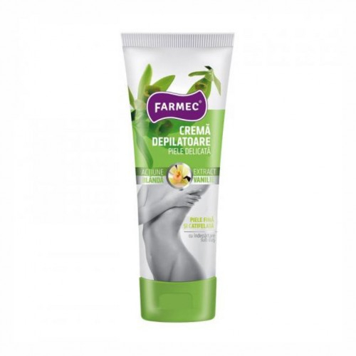 Farmec crema depilatoare vanilie piele sensibila 150ml Zephyr Labs [1]