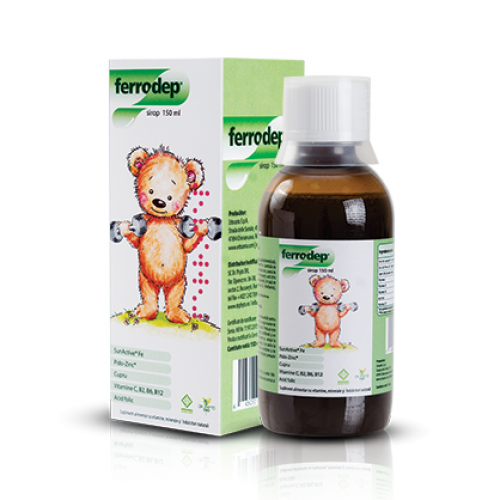 Ferrodep sirop pentru copii 150 ml Zephyr Labs [1]