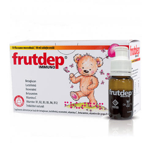 Frutdep Immuno Solutie orala 10 flacoane Zephyr Labs [1]