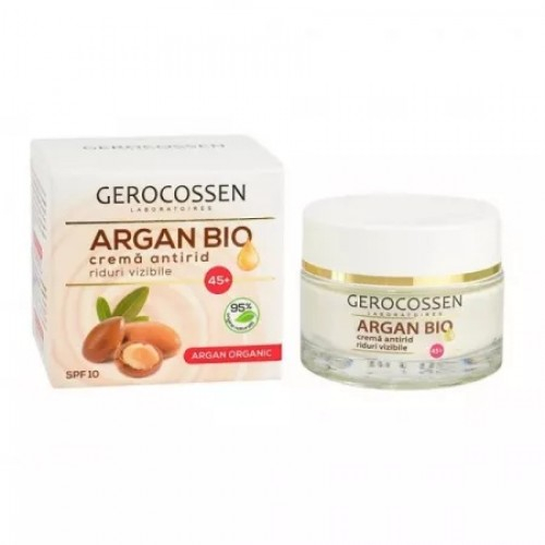 Gerocossen Argan crema antirid pentru combaterea ridurilor vizibile 45+, 50ml Zephyr Labs