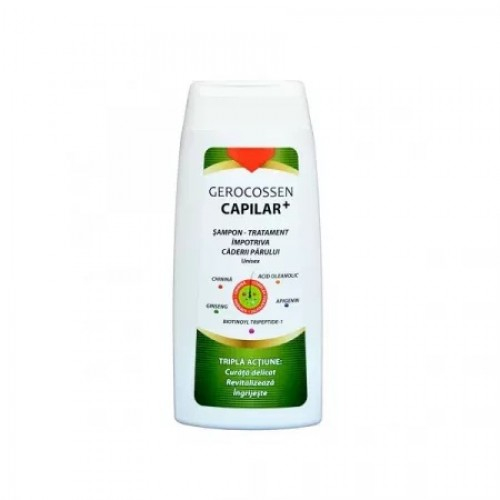 Gerocossen Capilar+ sampon tratament impotriva caderii parului, 275ml Zephyr Labs