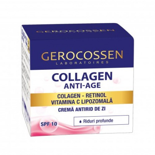 Gerocossen Collagen Anti Age crema antirid de zi SPF10, 50ml Zephyr Labs