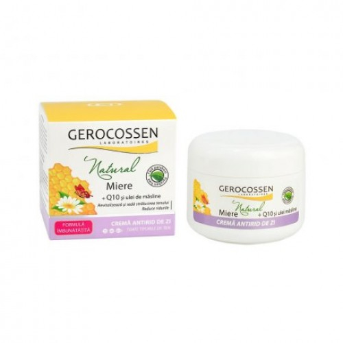 Gerocossen crema zi antirid Natural miere, 100ml Zephyr Labs [1]