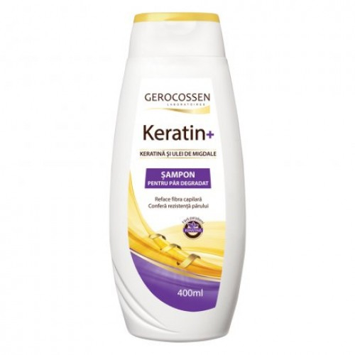 Gerocossen Keratin sampon pentru par degradat, 400ml Zephyr Labs