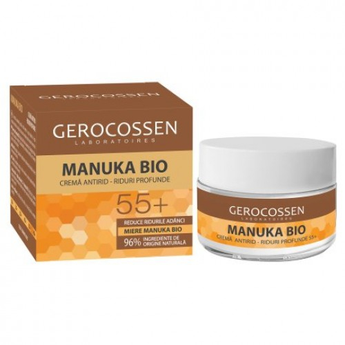 Gerocossen Manuka Bio crema riduri profunde 55+, 50ml Zephyr Labs