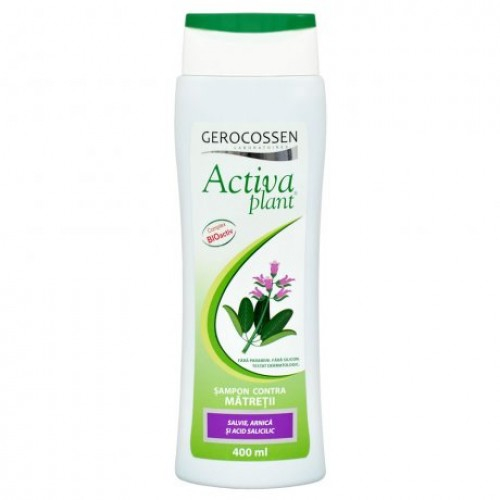 Gerocossen sampon antimatreata Activa plant, 400ml Zephyr Labs [1]