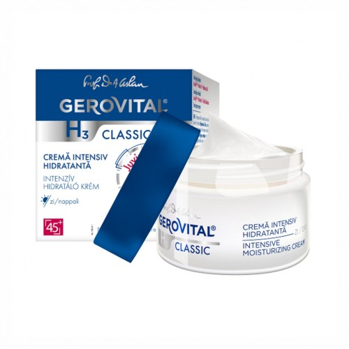 Gerovital H3 Classic crema intensiv hidratanta de zi 50ml Zephyr Labs [1]