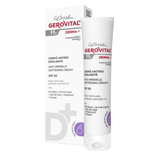 Gerovital H3 Derma+ crema antirid emolienta SPF30, 30ml 4120 Zephyr Labs