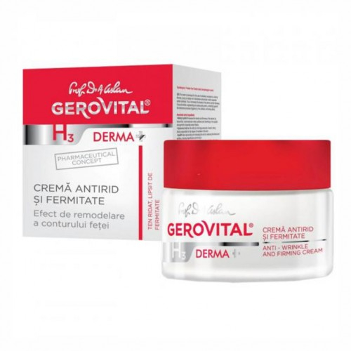 Gerovital H3 Derma+ Crema antirid si fermitate 50ml Zephyr Labs [1]