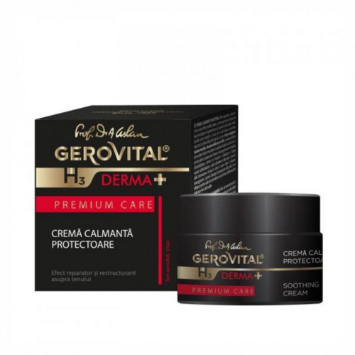 Gerovital H3 Derma+ Premium Care crema calmanta protectoare 50ml Zephyr Labs [1]