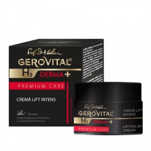 Gerovital H3 Derma+ Premium Care crema lift intens, 50ml 4800 Zephyr Labs