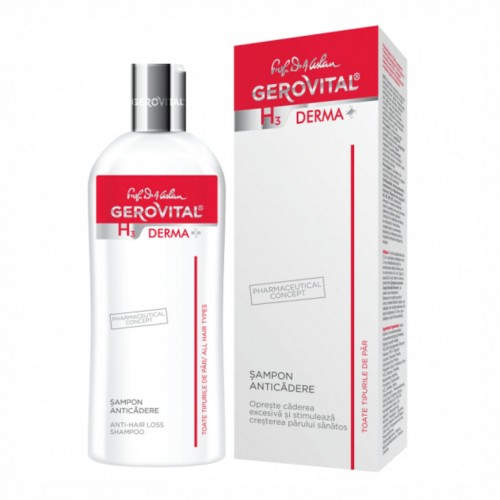 Gerovital H3 Derma+ sampon anticadere 200ml Zephyr Labs [1]