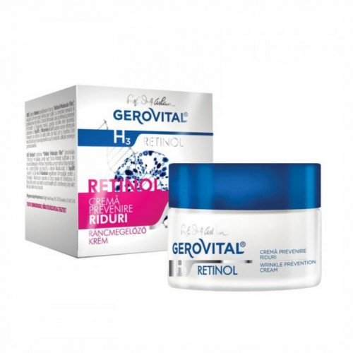 Gerovital H3 Retinol crema pentru prevenirea ridurilor 50ml Zephyr Labs [1]