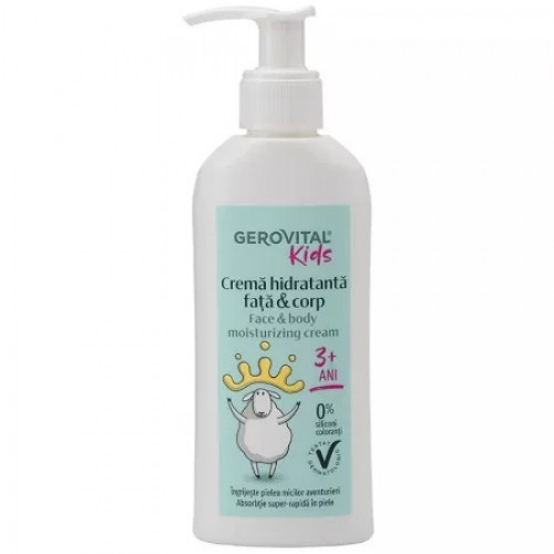 Gerovital Kids crema hidratare pentru fata si corp, 150ml 7550 Zephyr Labs [1]