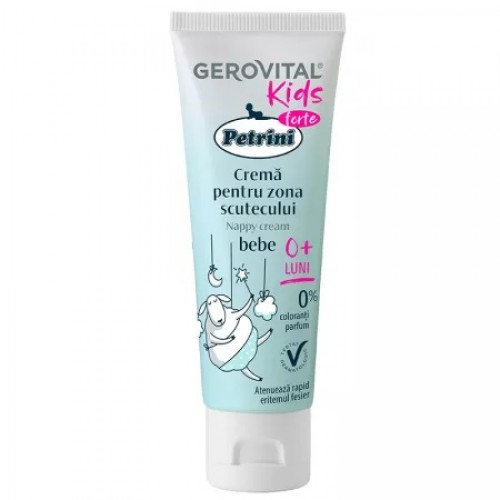 Gerovital Kids Petrini forte crema pentru zona scutecului, 50ml 7520 Zephyr Labs [1]