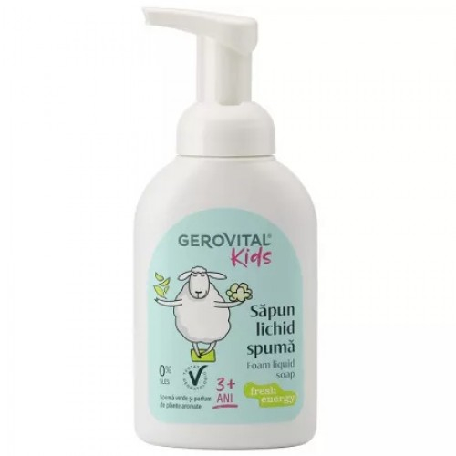 Gerovital Kids sapun lichid spuma Fresh energy, 300ml 7560 Zephyr Labs [1]