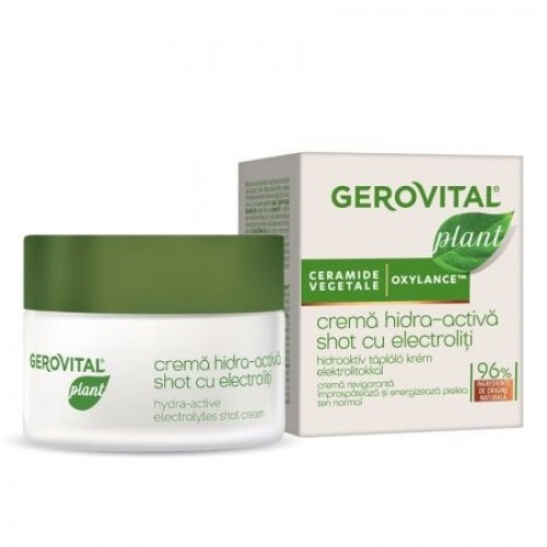 Gerovital Plant crema hidra-activa shot cu electroliti, 50ml 1340 Zephyr Labs [1]