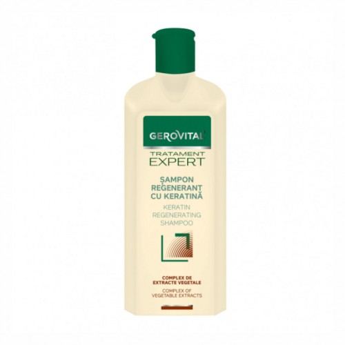 Gerovital Tratament Expert sampon regenerant cu keratina 400ml Zephyr Labs [1]