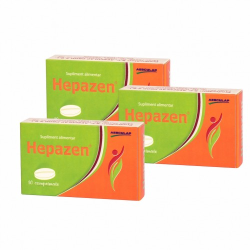 Hepazen x30 comprimate (pachet 3 cutii), Aesculap Zephyr Labs [1]