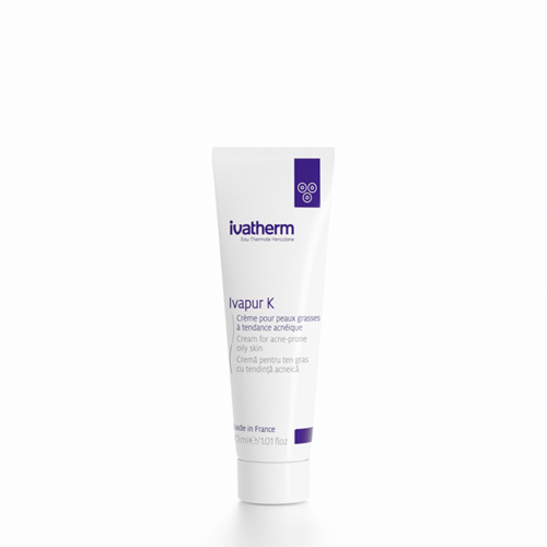 Ivatherm Ivapur K crema ten gras cu tendinta acneica 30ml Zephyr Labs [1]