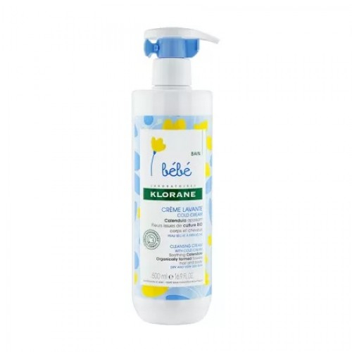 Klorane Bebe crema de curatare ColdCream, 500ml Zephyr Labs [1]