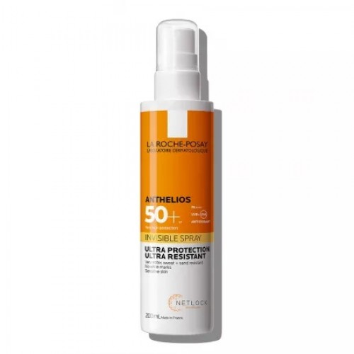 La Roche Posay Anthelios spray invizibil fara parfum SPF50+ 200ml Zephyr Labs
