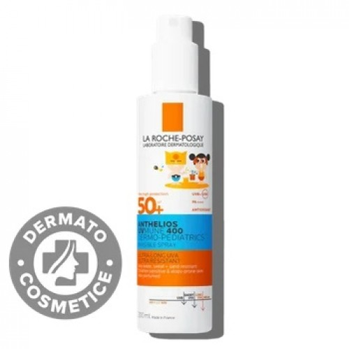 La Roche Posay Anthelios UV-Mune Dermo-pediatrics spray invizibil SPF50+, 200ml (86055) Zephyr Labs
