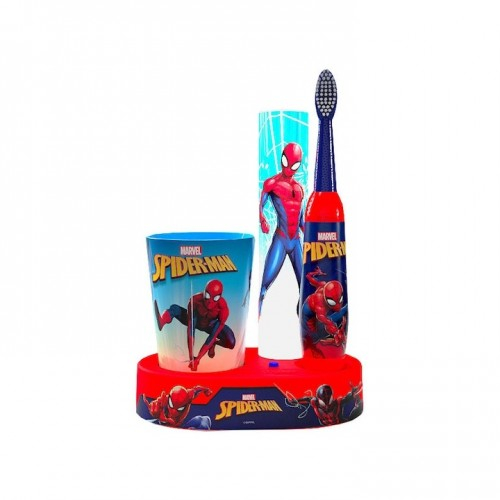 Mr.White set voiaj Spider-Man periuta+pahar+pasta dinti aroma menta, 75ml Zephyr Labs [1]