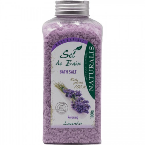Naturalis sare baie lavanda, 1000g Zephyr Labs