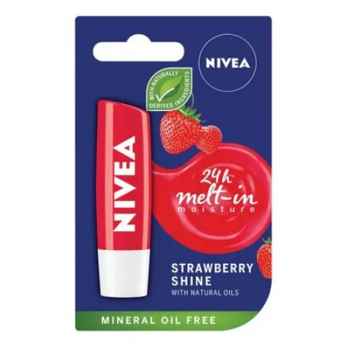 Nivea balsam de buze cu aroma de capsuni, 4.8g Zephyr Labs [1]