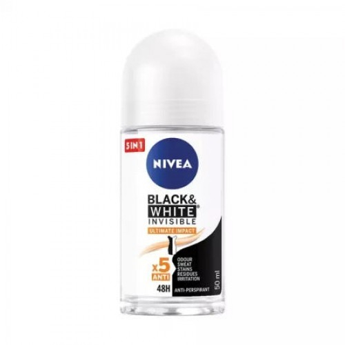 Nivea deo roll-on Black & White pentru femei, 50ml Zephyr Labs [1]
