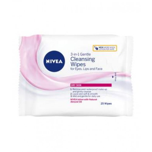 Nivea servetele demachiante pentru ten sensibil, 25 buc. Zephyr Labs [1]