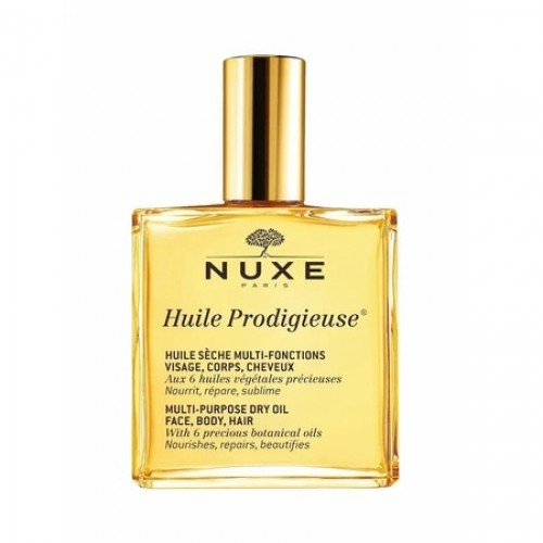 Nuxe Huile Prodigieuse ulei multifunctional pentru fata, corp si par cu pompa, 50ml Zephyr Labs