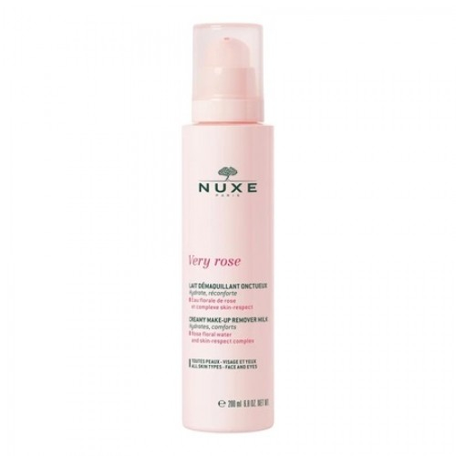 Nuxe Very Rose lapte demachiant pentru toate tipurile de ten, 200ml Zephyr Labs