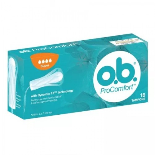 OB tampoane ProComfort super, 16 bucati Zephyr Labs