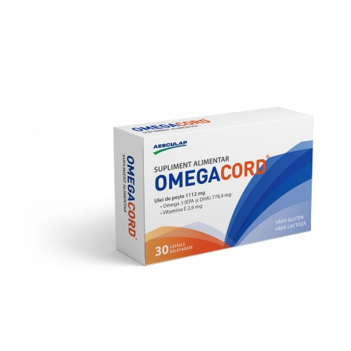 Omegacord x 30 caps.gelatinoase Zephyr Labs [1]