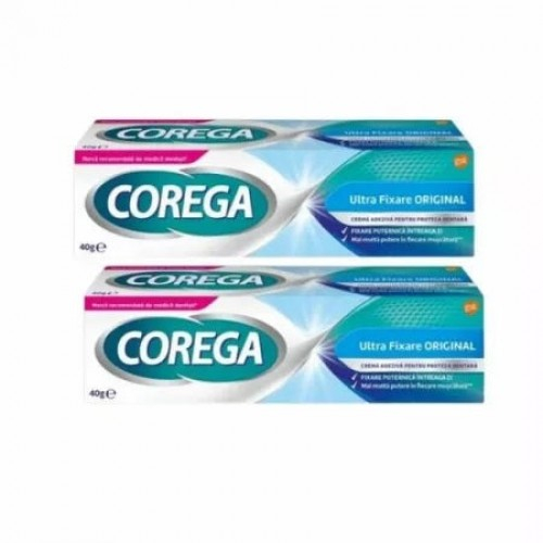 Pachet Promo 2 x Corega Ultra Fixare Original 40g Zephyr Labs [1]