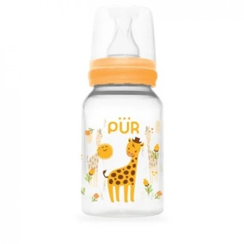 Pur biberon cu desen 0-3 luni,125ml (9012) Zephyr Labs [1]