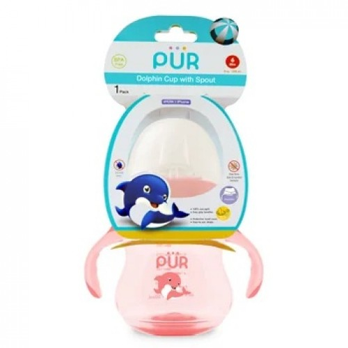 Pur cana forma delfin cu cioc silicon +6 luni, 230ml (5509) Zephyr Labs [1]