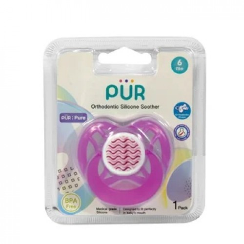 Pur suzeta ortodontica din silicon simetrica +6 luni (14044) Zephyr Labs [1]