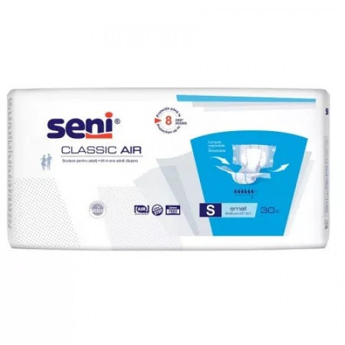 Seni Classic Air scutece adulti Small, 30 buc. Zephyr Labs [1]