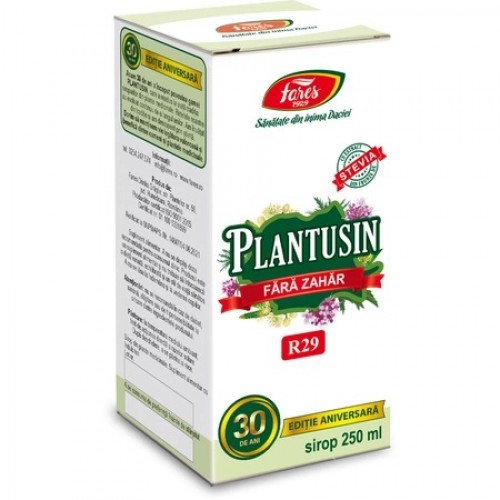 Sirop Plantusin fara zahar pentru diabetici Fares, 250ml (R29) Zephyr Labs [1]