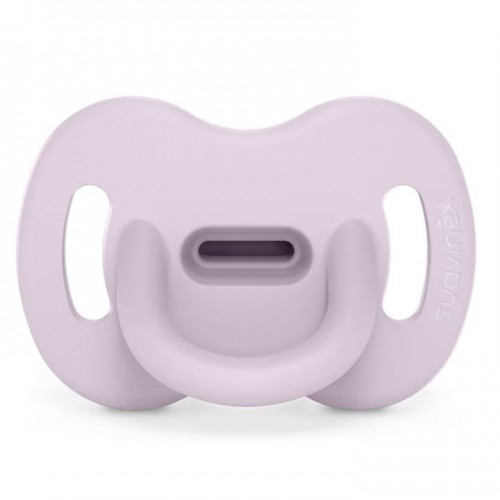 Suavinex suzeta fiziologica 100% din silicon SX Pro Colour Essence 6-18luni, lavanda (308615) Zephyr Labs [1]