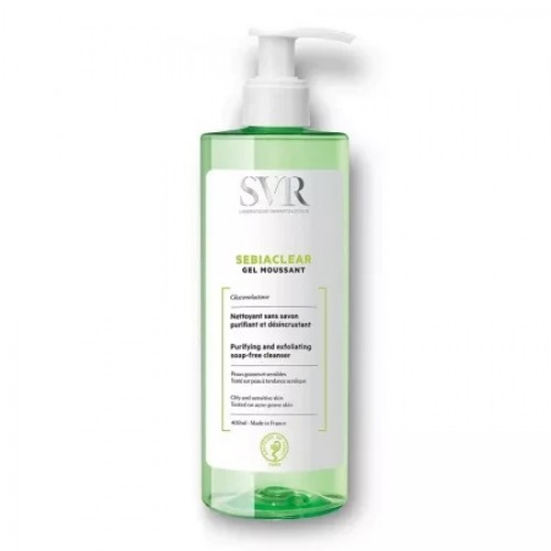 SVR Sebiaclear Gel spumant, 400ml Zephyr Labs
